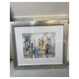 Collection of 8 Framed Wall Art Prints and Paintings