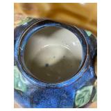 Set of 3 Decorative Ceramic Teapots and Pitcher with Floral Motifs