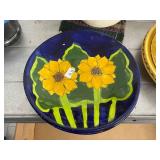 Collection of Mexican Pottery Plates, Bowls, Vase, and Decorative Wall Art