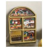 Collection of Mexican Pottery Plates, Bowls, Vase, and Decorative Wall Art