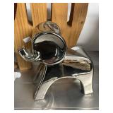 Collection of Decorative Camel and Elephant Figurines - Mixed Materials