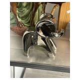 Collection of Decorative Camel and Elephant Figurines - Mixed Materials