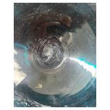 Lot of 3 Decorative Glass Bowls and Vase - Iridescent and Hand-Painted Designs