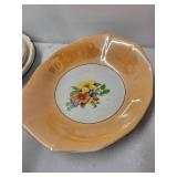 Assorted Vintage Collectible Plates, Bowls, and Drinking Glasses Lot