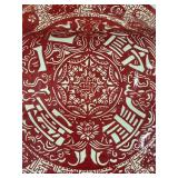 Collection of 3 Art Prints: Chinese Papercut, Las Meninas Canvas, and Gettysburg Battlefield Map