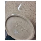 Collection of 3 Vintage Bowls and Brown Art Deco Style Vase