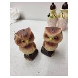 Collection of Vintage and Novelty Salt and Pepper Shakers - 8 Pairs