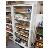 White Wooden 5-Shelf Bookcase