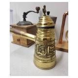 Vintage Coffee Maker Collection with Grinders, Moka Pot, and Drip Set