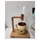 Vintage Coffee Maker Collection with Grinders, Moka Pot, and Drip Set