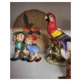 Collection of Ceramic and Porcelain Animal Figurines and Decor