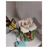 Collection of Ceramic and Porcelain Animal Figurines and Decor