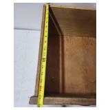Vintage Wooden Drawer with Black Knob 16in x 12in x 11in