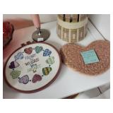 Eclectic Home Decor and Vintage Pottery Collection