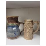 Collection of Vintage Pottery and Ceramic Decor Items
