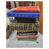 Collection of Vintage and Antique Books Including Winnie the Pooh, Quo Vadis, and More