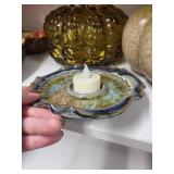 Collection of Vintage Pottery and Glass Decor Bowls and Dishes