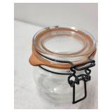 Set of 2 Glass Jars with Mixed Vintage Billiard Balls