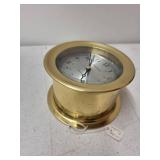 Hampton Brass Quartz Nautical Style Mantel Clock