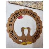 Collection of 4 Decorative Wall Art and Plaques