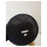 Vintage Style Green Glass and Brass Bankers Desk Lamp