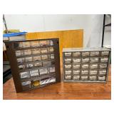 Lot of 2 Multi-Drawer Workshop Storage Organizers