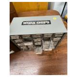 Lot of 2 Multi-Drawer Workshop Storage Organizers