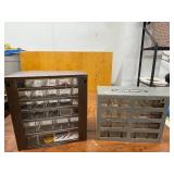 Lot of 2 Multi-Drawer Workshop Storage Organizers