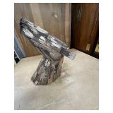 Handcrafted Driftwood Bird Sculpture Wall Art