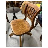 Murphy 403 Vintage Wooden Office Swivel Chair