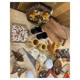 Collection of Vintage Home Decor and Kitchenware Items