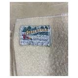 Orrlaskan 100% Pure Wool Blanket with Multi-Color Stripes by Orrfelt Blanket Co.