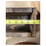 Mixed Home Decor Lot: Wicker Baskets, Planter, Decorative Box, Picture Frame, and More