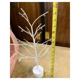 Vintage Mixed Decor and Collectibles Lot - Basket, Wall Art, Mr. Potato Head, Plate