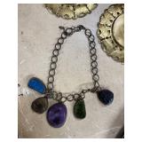 Vintage Mixed Decor and Collectibles Lot - Basket, Wall Art, Mr. Potato Head, Plate