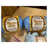 Group of Macrame and Craft Yarns including Wonder Twist and UltraCord