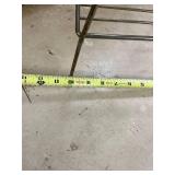 Vintage Ceramic Ashtray with Metal Stand