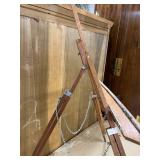 Vintage Wooden Artist Easel with Adjustable Stand