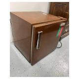 Used Excellence Compact Brown Mini Fridge