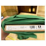 Green Duck Cloth Fabric Bolt, 60-Inch Wide, 100% Cotton