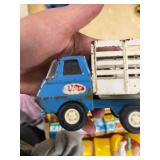 Lot of 7 Vintage Diecast Toy Cars and Trucks Assorted Brands