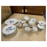 Homer Laughlin Rhythm Lotus Thai Dinnerware Set