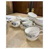 Homer Laughlin Rhythm Lotus Thai Dinnerware Set