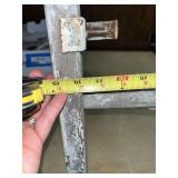 Vintage Wood Extension Ladder 57in x 15in