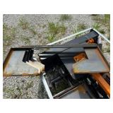 ECOTRIC 3/8" Thick Quick Tach Cut Out Skid Steer Mount Plate