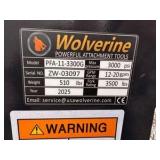 Wolverine 48" Skid Steer Hydraulic Adjustable Pallet Forks