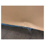 Knaack 49 in. W x 30 in. L x 60 in. H, Steel Jobsite Storage Piano Box with Lock Damaged Customer Returns See Pictures