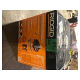 RIDGID 6 Gal. 150 PSI Portable Electric Oil-Free Jobsite Pancake Air Compressor with 25 ft. Air Hose and 18GA Brad Nailer Good Used Customer Returns See Pictures