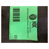 Glacier Bay Raincan 6 -Spray Round Shower Head with Adjustable Heads in Brushed Nickel   Customer Returns See Pictures