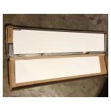 White Narrow Entryway Organizer, 3-Coat Hooks, Coat Rack Hall Tree with Shoe Storage, Furniture with Adjustable Shelves by Prepac    Customer Returns See Pictures